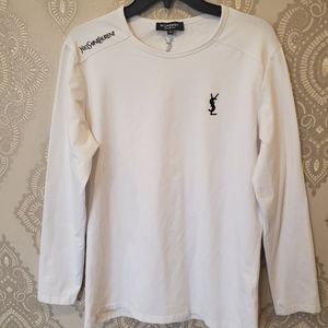 ysl long sleeve cotton.